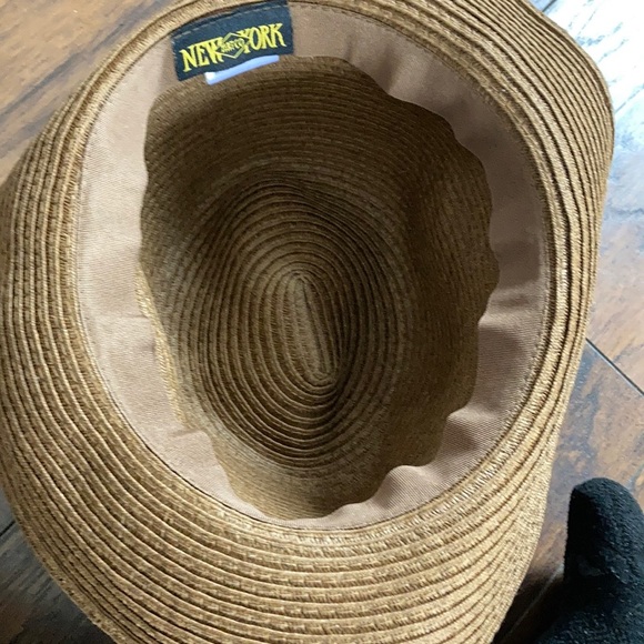 New York Hat Co. Brown Paper Straw Hat - Picture 6 of 6